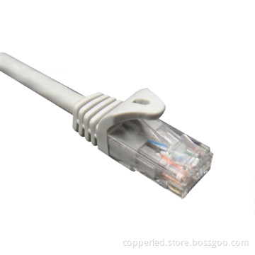 UTP Cat. 6 Patch Cord Ligule Molded Grey Color